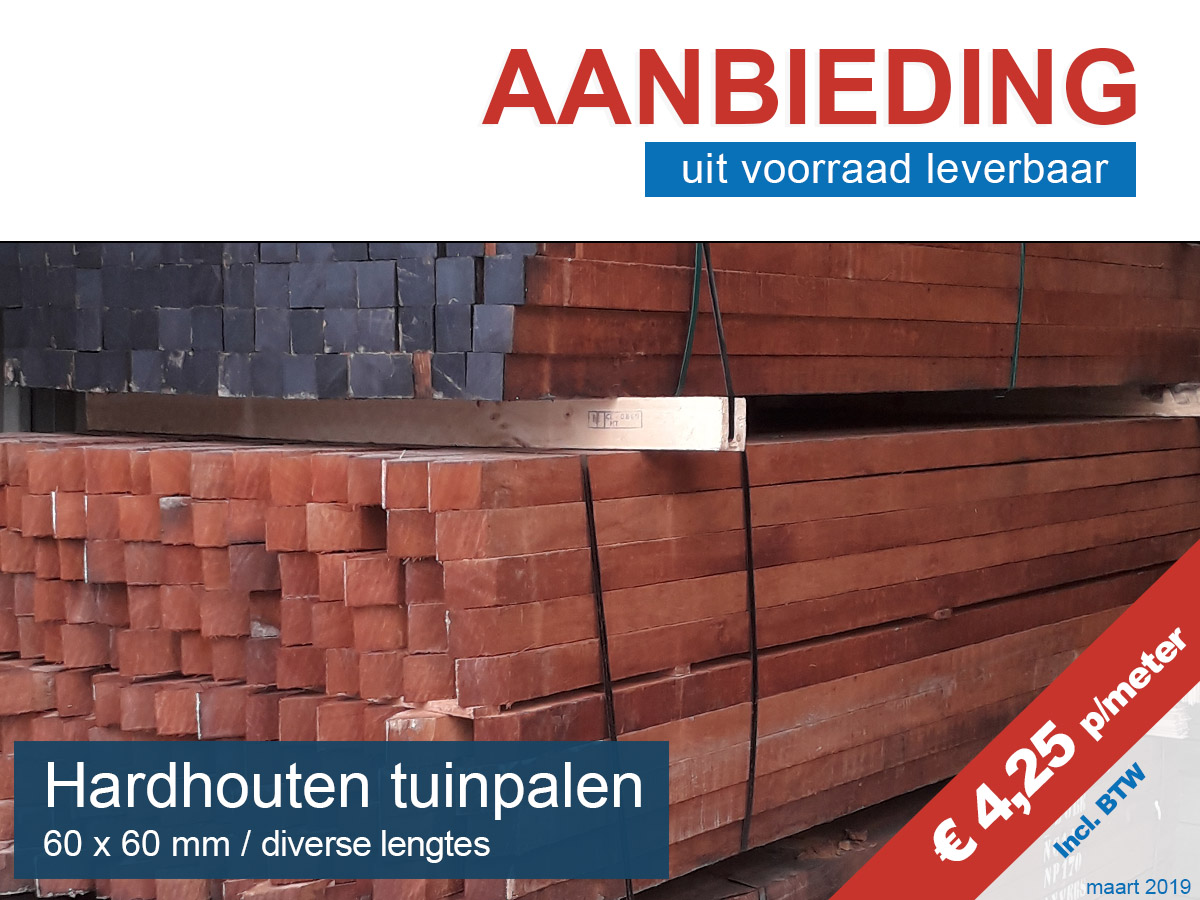 facebook advertentie 27 maart 2019 tuinpalen